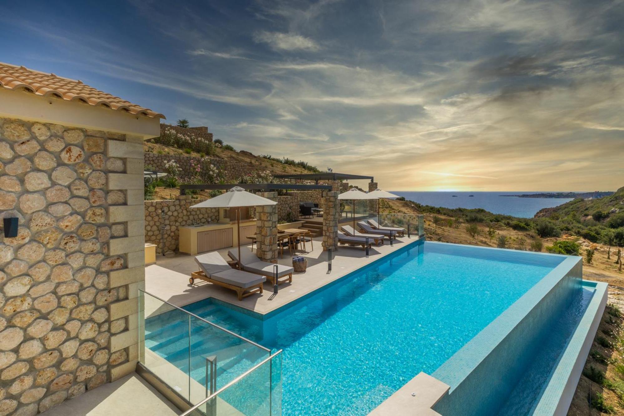 Zeus Luxury Villas - Villa Ermis Klísmata Exterior foto