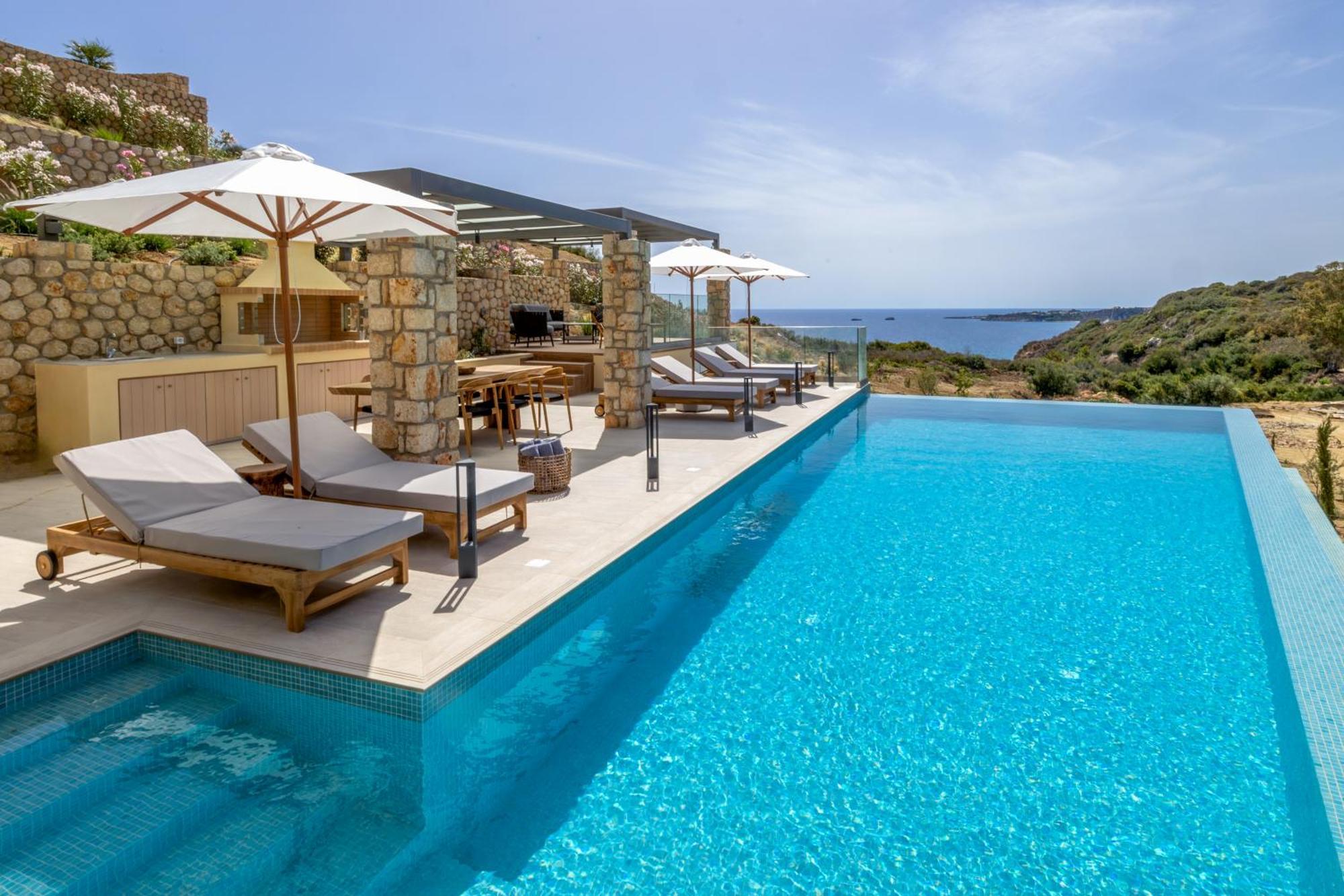 Zeus Luxury Villas - Villa Ermis Klísmata Exterior foto